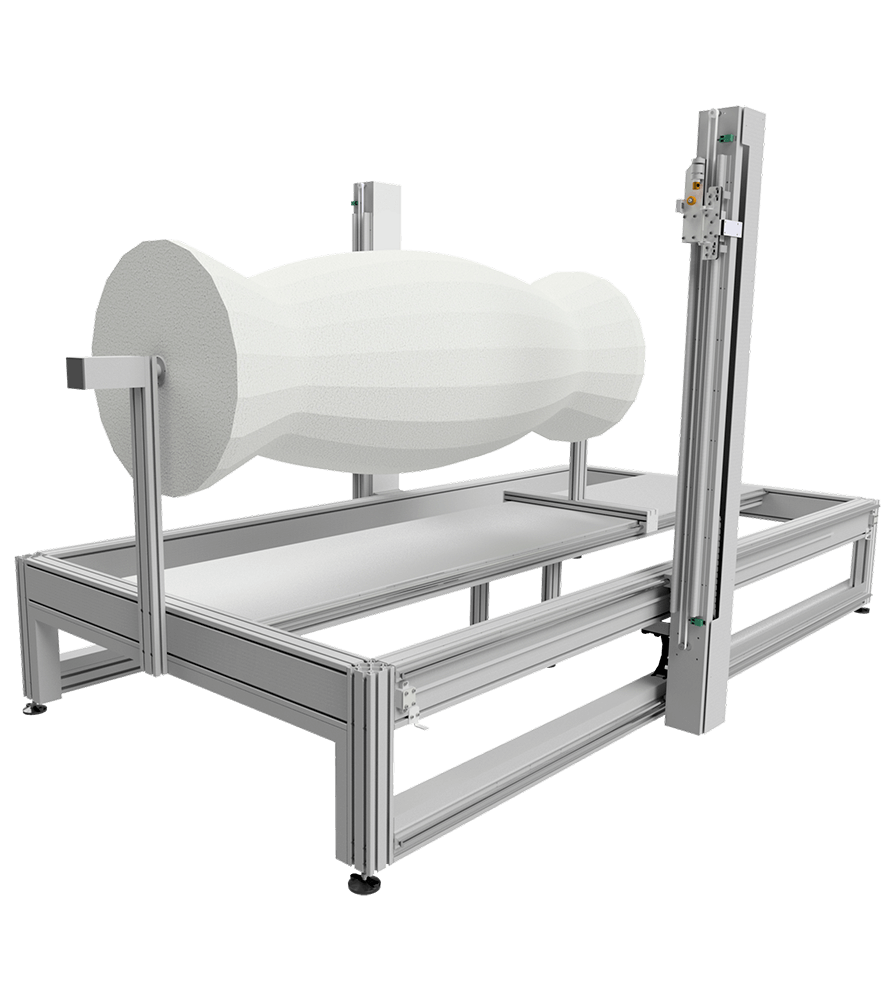 ماكينات قطع الفوم